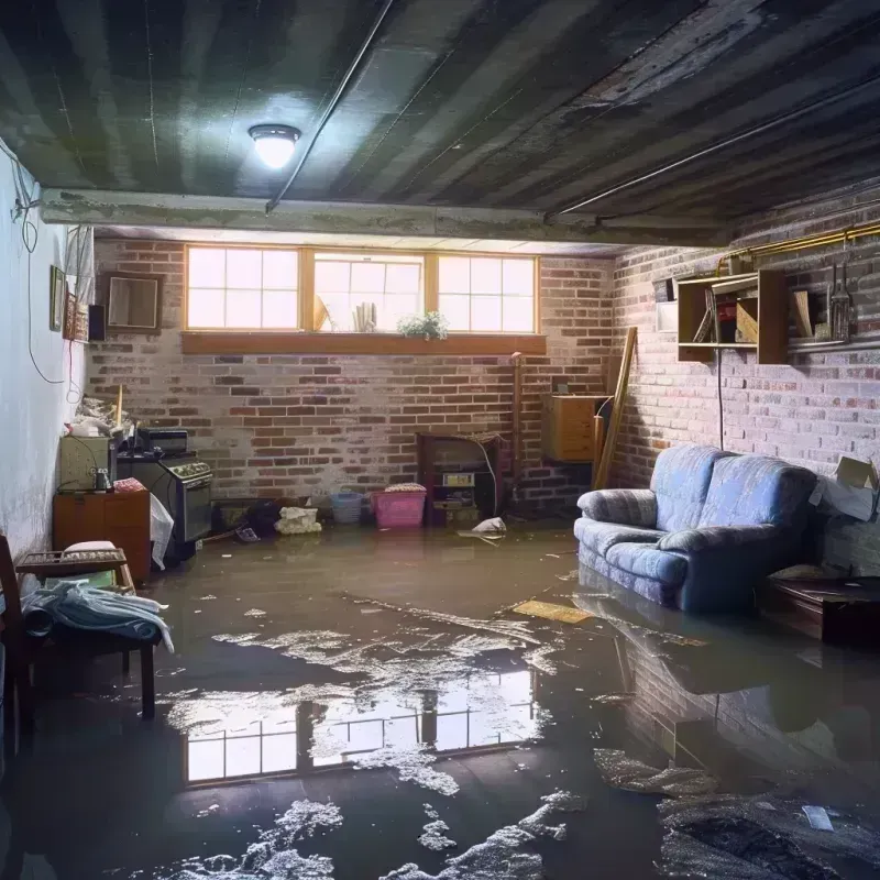 Flooded Basement Cleanup in Kinsley, KS